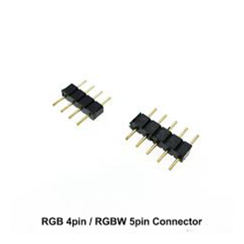 Conector RGBW 5 Pini (3buc)
