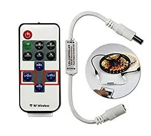 Controler cu telecomanda monocolor 11 taste RF