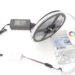 Kit Banda led 5Metri RGB 5050, 60led/m ip68 , Transformator 5A, Telecomanda cu TouchScreen