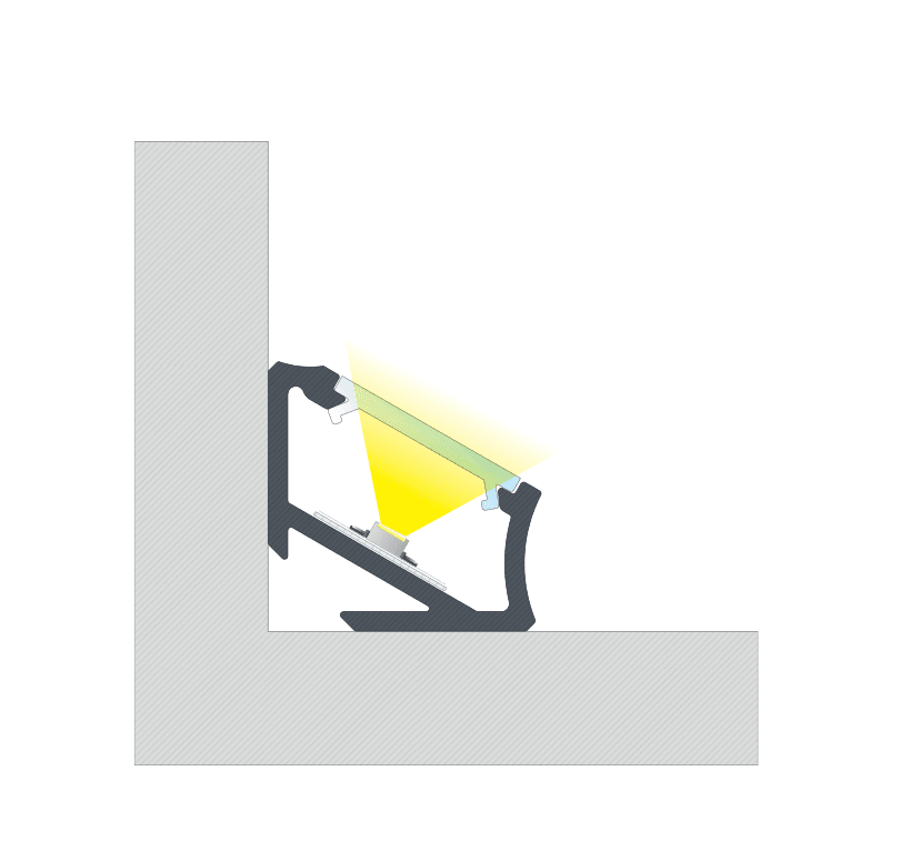 Profil Aparent tip H Profil Aparent tip H