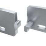 Capac terminal plastic HIGH cu gaura pentru Profil Aparent A