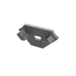 Capac terminal plastic cu gaura pentru Profil Aparent C