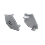 Capac terminal plastic dreapta pentru Profil Aparent H