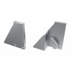 Capac terminal stanga pentru Profil Aparent tip I6 (Sticla 6mm)
