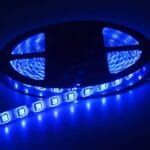 Banda LED 5050 Albastru IP65 12V