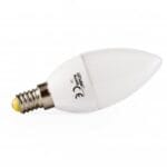 Bec LED E14 7W Alb Cald C37