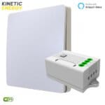 KIT Întrerupător simplu Kinetic Energy + Controller 1 canal, 5A, WiFi