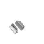 Capace terminale profil SURFACE14 GEN1 - Argintiu