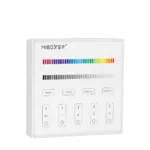 MiBoxer B3 Telecomanda Panou 4 Zone RGB/RGBW, Alb