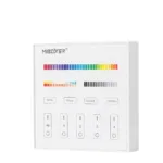 MiBoxer B4 Telecomanda Panou 4 Zone RGB + CCT, Alb