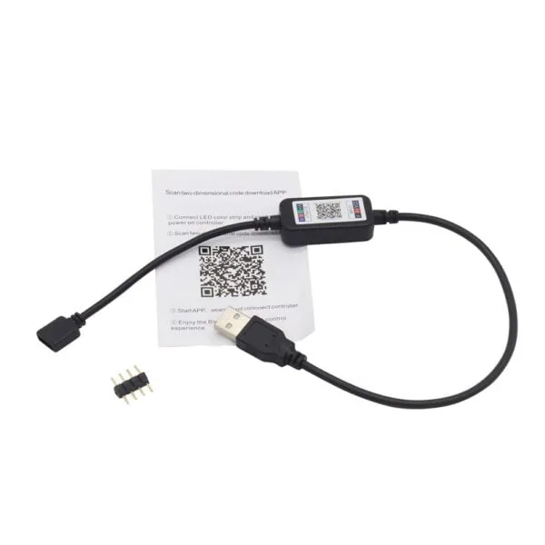 Controler Bluetooth Banda LED USB 5V