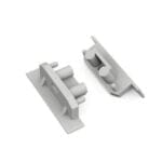 Capace terminale GROOVE10 gen2 cu gaura - Alb