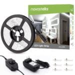 Kit Banda LED Alb Rece 6 metri Novostella, dimmer