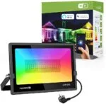 Kit 1 Proiector LED 100W RGBW ( RGB + Alb Rece ) WIFI Novostella-Tuya