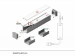 Profil neincastrabil SMART16 Aluminiu Brut