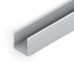 Profil neincastrabil SMART16 Aluminiu Brut