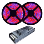 Kit Banda led Plant Grow, pentru plante, ip65, Sursa de alimentare 100W, 10 Metri