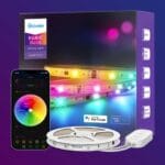 Banda LED Govee Basic H618C RGBIC, 10m, Sincronizare Muzica, Wifi si Bluetooth, Alexa , Google Asistant