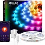 Banda LED RGB inteligenta NiteBird SL3 Wi-Fi, 16W, senzor muzica, 10 m, compatibil Alexa/Google Assistant