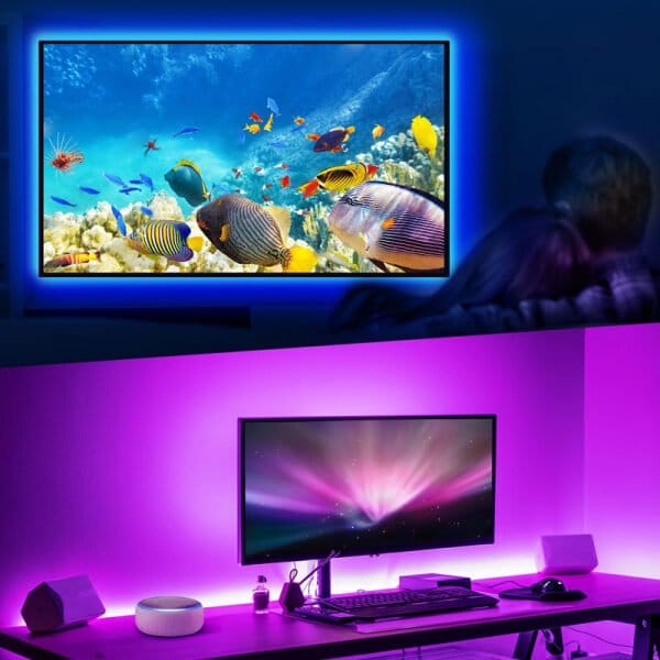 Banda LED Smart NiteBird SL1 WiFi USB, 2.8 metri