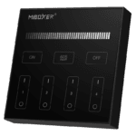 Miboxer B1-B Telecomanda panou 4 zone Monocolor, Negru