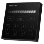 Miboxer B1-B Telecomanda panou 4 zone Monocolor, Negru
