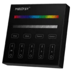 MiBoxer B3-B Telecomanda Panou 4 Zone RGB/RGBW, Negru