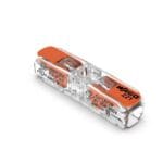 CONECTOR LEGĂTURI RAPIDE CU MANETĂ, 2 POLI, WAGO 221-2411