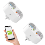 Priză inteligentă dublă WiFi Gosund SP211 (pachet de 2) 3500W