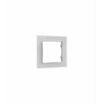 Shelly wall frame 1 - rama simpla pentru intrerupatoarele Shelly - Alb