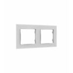 Shelly wall frame 2 - rama dubla pentru intrerupatoarele Shelly - Alb