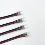 Conector Banda LED COB RGB de la banda la fire 10 mm