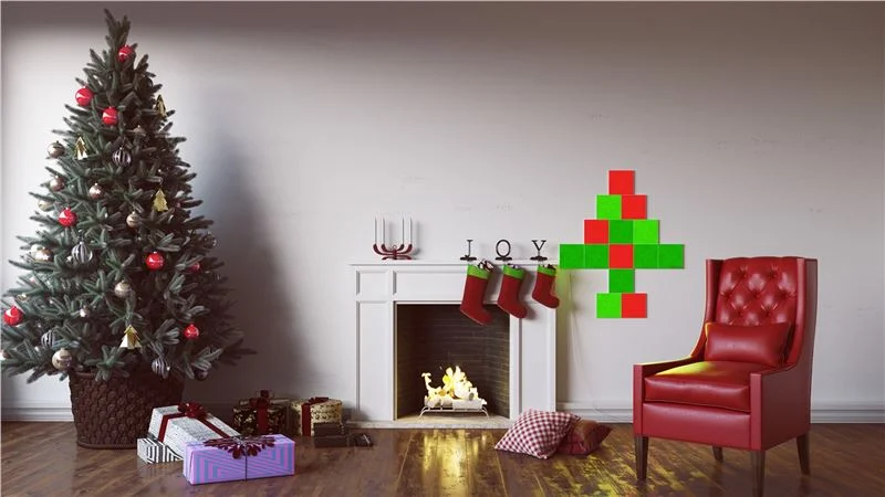 Kit 4 panouri luminoase inteligente Nanoleaf RGBW