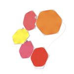 Kit 5 Panouri Luminoase Nanoleaf Shapes Hexagons Starter Kit