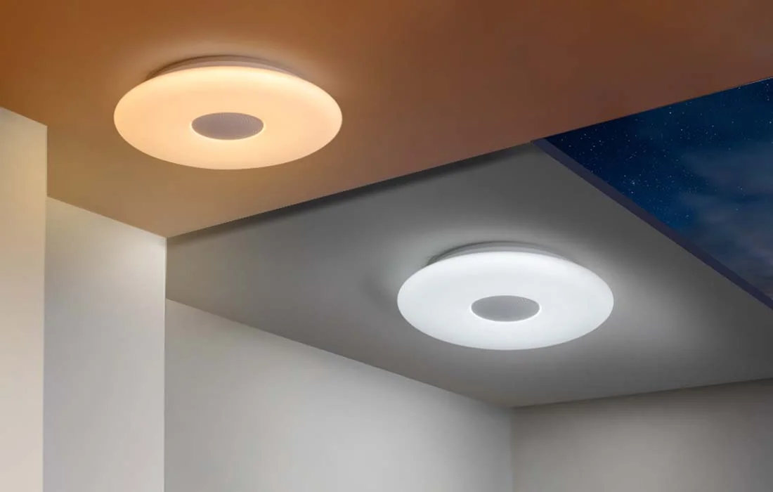 Plafoniera muzicala Offdarks RGB 28W