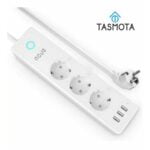 Prelungitor smart WiFi Tasmota, cu 3 porturi USB Nous A5T