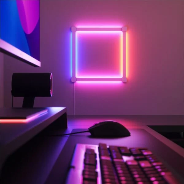 Kit 4 bucati Nanoleaf Lines Squared Starter Kit