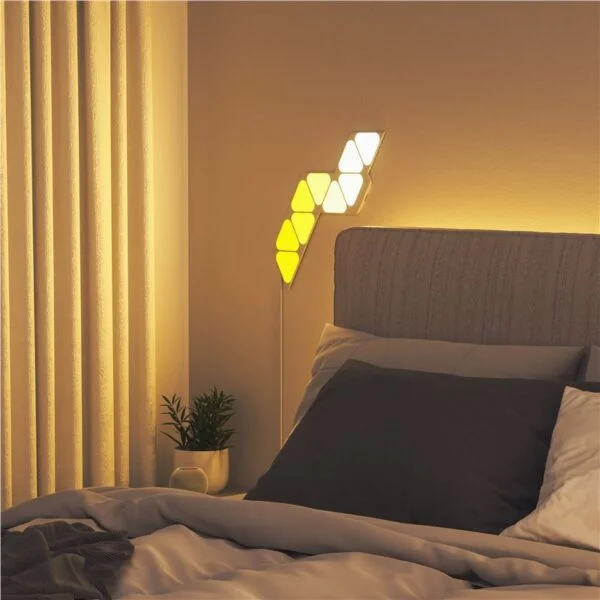 Kit 9 bucati Nanoleaf Shapes Triangles Mini Starter Kit