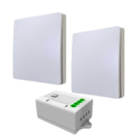 KIT Cap-Scară - 2 Întrerupătoare simple Kinetic Energy + Controller 1 canal, 5A, Wi-Fi