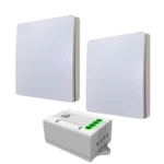 KIT Cap-Scară - 2 Întrerupătoare simple Kinetic Energy + Controller 1 canal, 5A, Wi-Fi