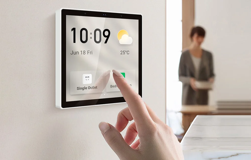 Panou de control inteligent Avatto T6E Wi-Fi Ble Zigbee Tuya