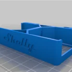 Suport dublu DIN Shelly Dimmer2 si RGBW2