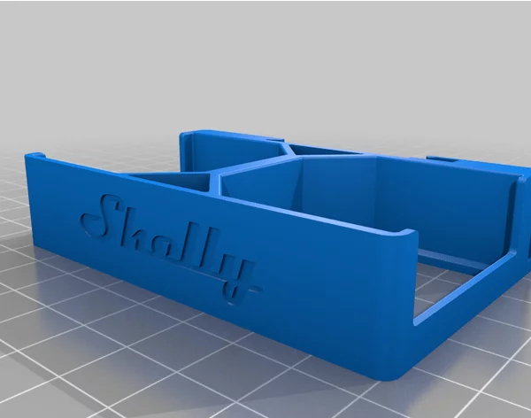 Suport DIN Shelly Dublu