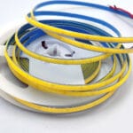 Banda LED COB CCT (Dual White) 600led/m, IP20, 24V, 5 Metri, 2 fire, Ultra Subtire