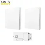 KIT Cap-Scară – 2 Întrerupătoare simple Kinetic Energy + Controller 1 canal, 5A, RF433