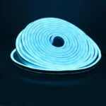 Banda LED Neonflex 2835 120LED/M, IP67, 6*12mm 24V la metru liniar - Albastru Gheata