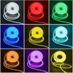 Banda LED Neonflex RGB 3535, 108LED/M, IP67, 12V, 5 Metri