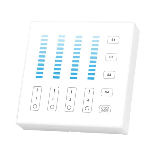 MiBoxer B5 Telecomanda Panou 4 zone Monocolor, Alb