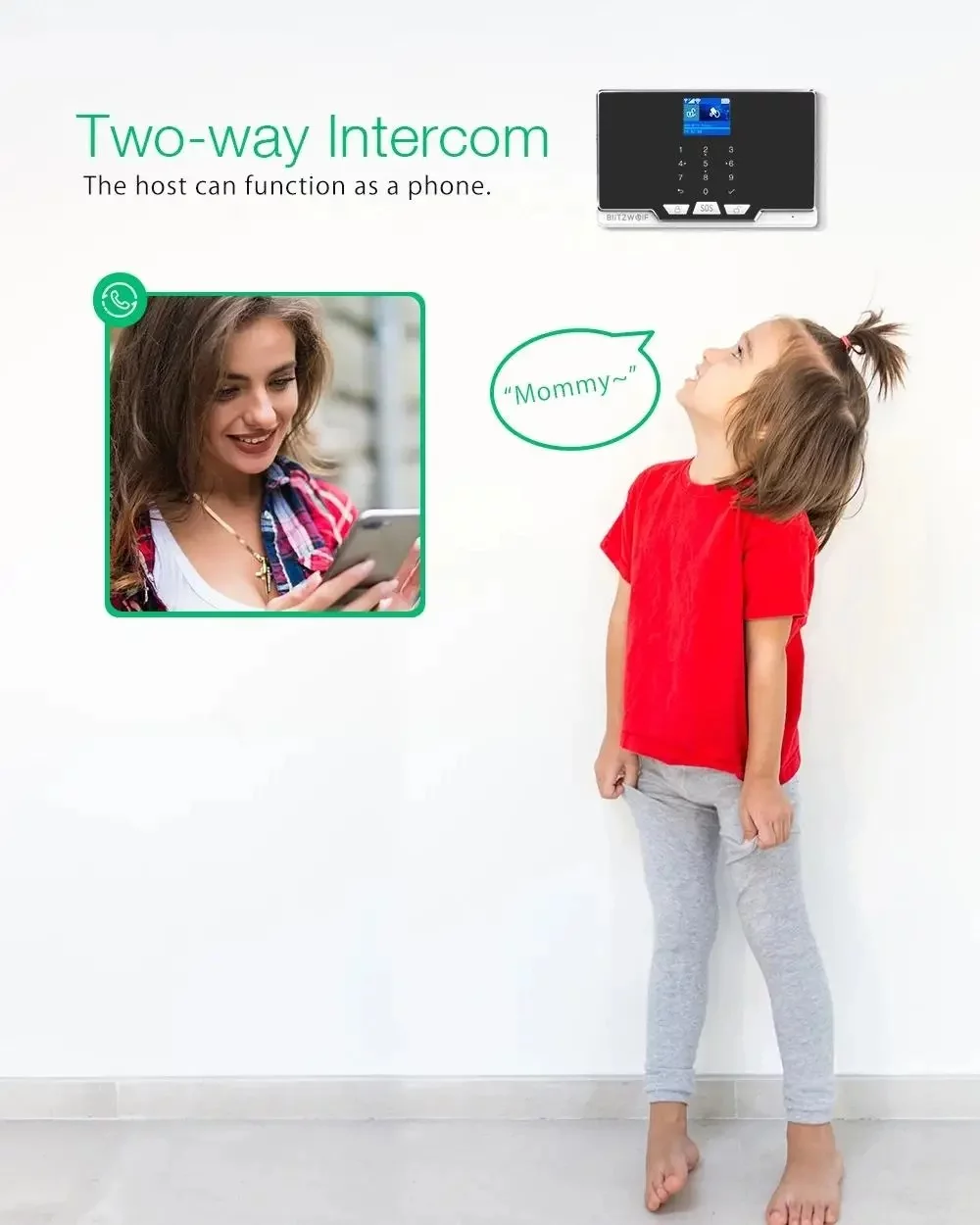 Senzor usa/fereastra BlitzWolf BW-IS6 Tuya 433 Mhz