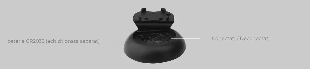 MiBoxer K3 Mini Telecomanda 2.4Ghz Monocolor/Dual White, Alb